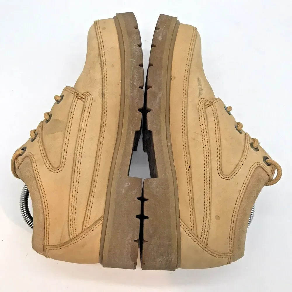 Lugz Wheat Nubuck Leather Shoes MMUM750 Men's 6.5  Lace Up Low Top Casual Derby